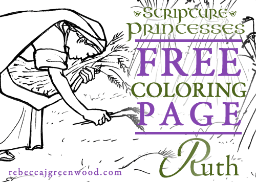scripture-princesses_Free_coloring_page_Ruth_graphic