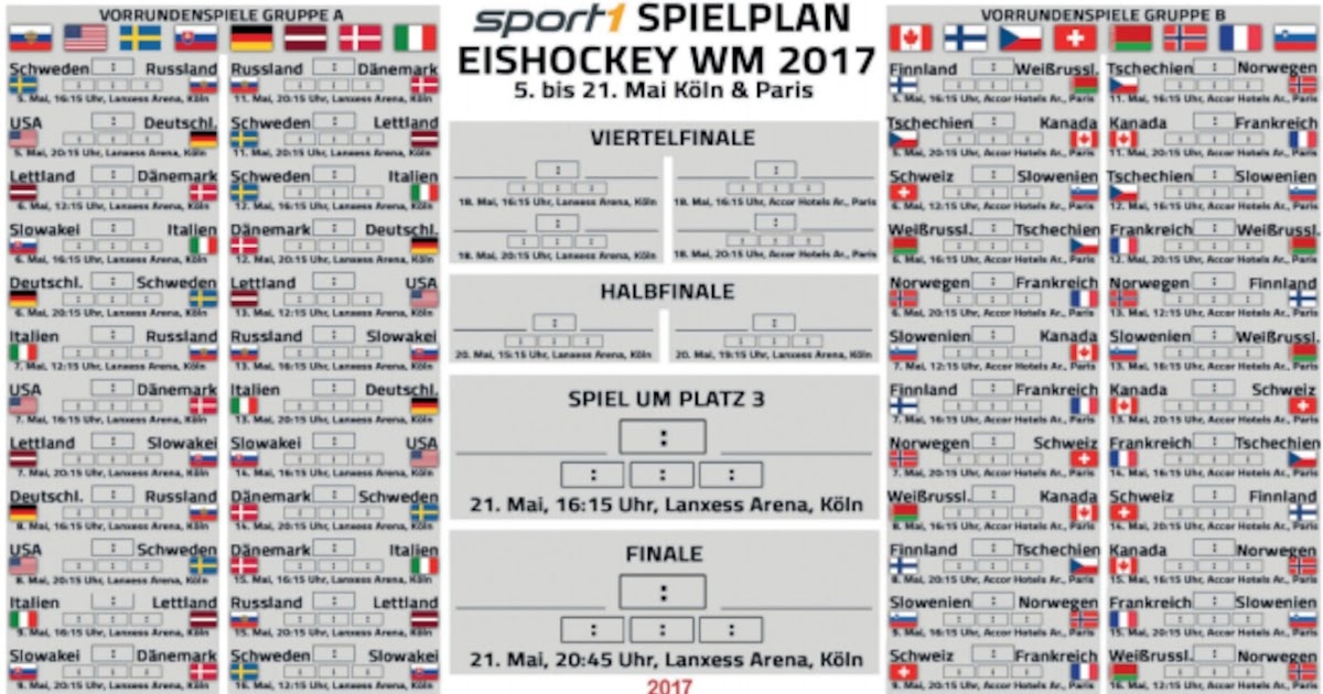 eishockeywm 2023 spielplan pdf Spielplan eishockey Lux Today