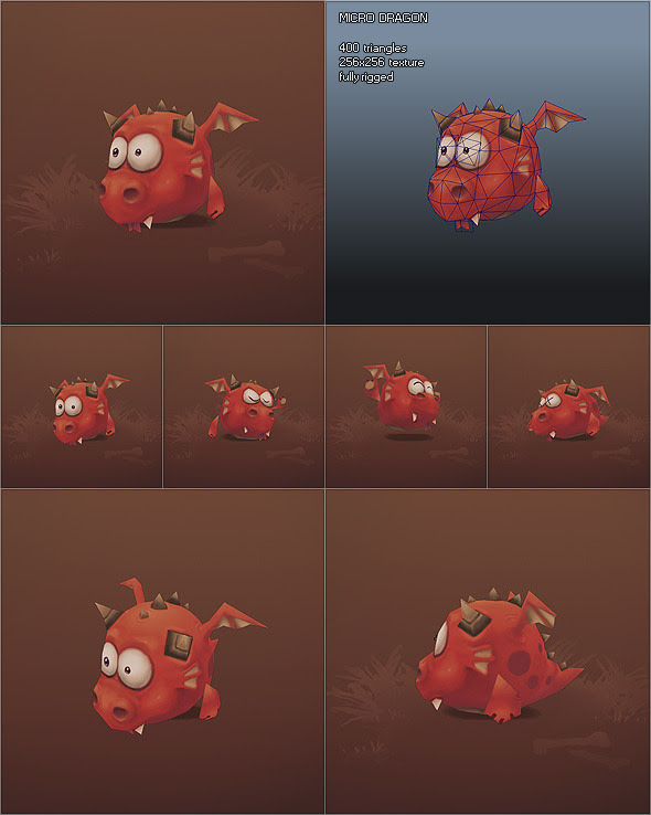 Low Poly Micro Dragon Fino 3DOcean - Fantasy and Fiction Monsters and Creatures 1242542 torrent Low Poly Micro Dragon Fino 3DOcean - Fantasy and Fiction Monsters and Creatures 1242542 torrent