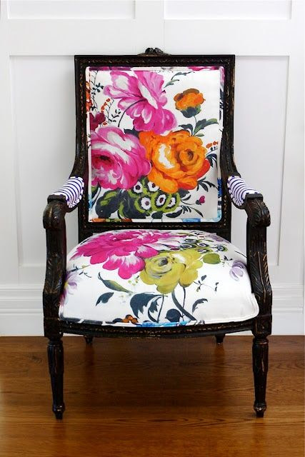 rough luxe lifestyle: Ten Ways to make a “Granny Chair” Look Hip
