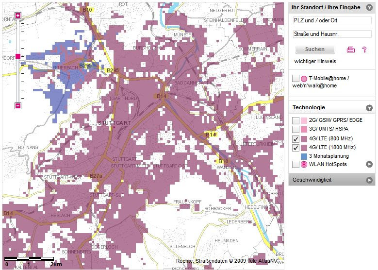 Telekom Ausbau Karte | Karte