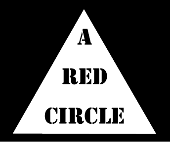 a red circle with nothing in it by allan revich