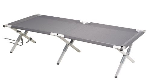 Outbound Heavy Duty Oversized Camp Cot (Grey, Large) ~ camping cot