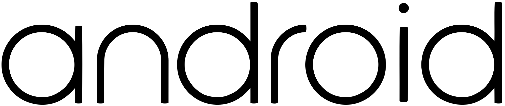 Powered By Android 10 Logo