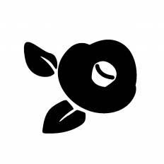 トップ 椿 イラスト 無料 白黒 イラスト 写真