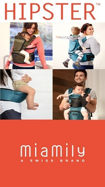 MiaMily Red HIPSTER™ Multi-Wearing Carrier
