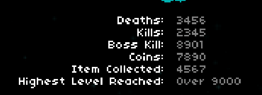 Over 9000!
