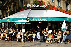 Café "les deux magots" Paris 6ème , ...
