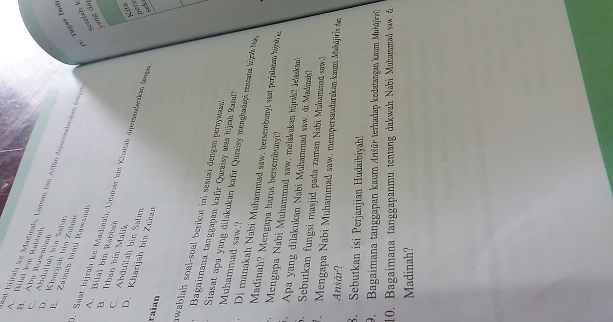 Kunci Jawaban Pendidikan Agama Islam Kelas 11 Bab 2 Key
