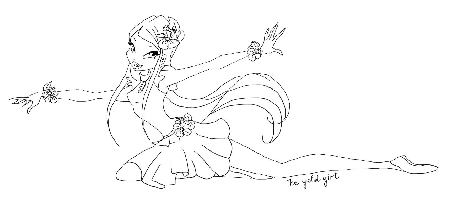 Download 100+ Cartoons Winx Club Winx Club Roxy Coloring Pages PNG PDF