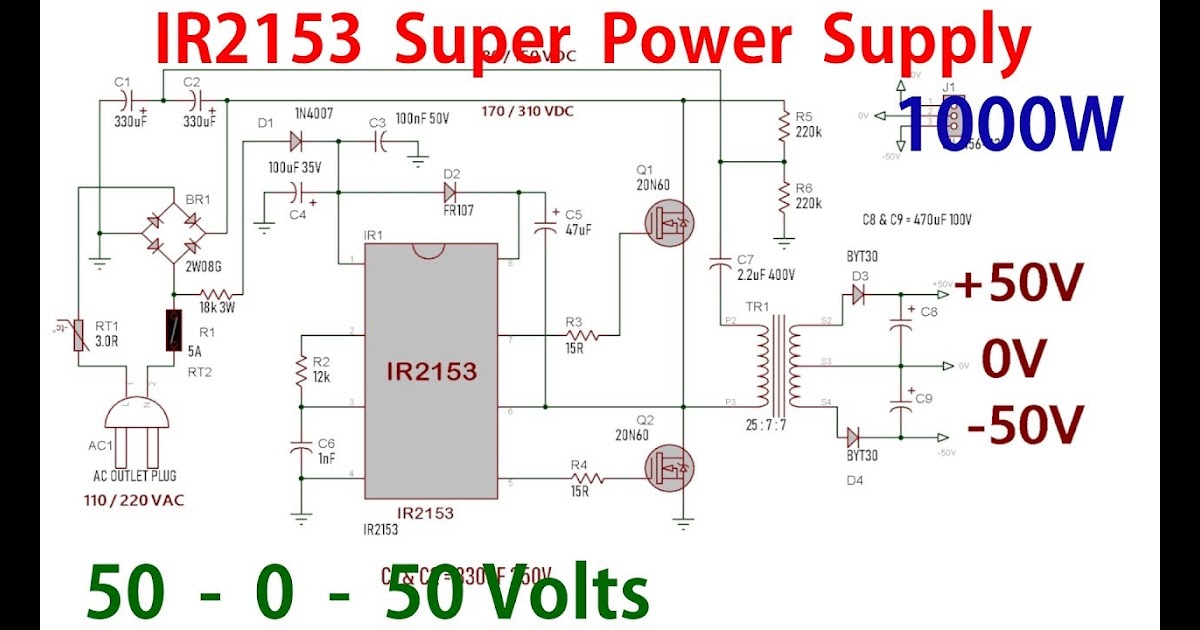 [45+] 1000w 5000w Power Amplifier Circuit Diagram