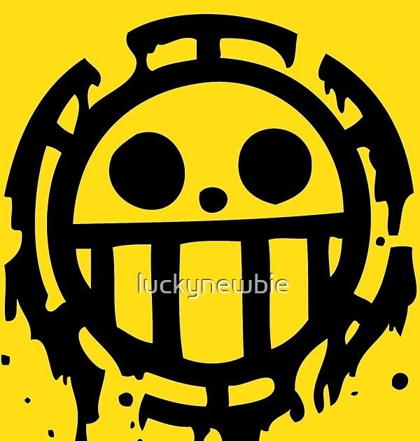 One Piece Heart Pirates Logo Wallpaper - Hachiman Wallpaper