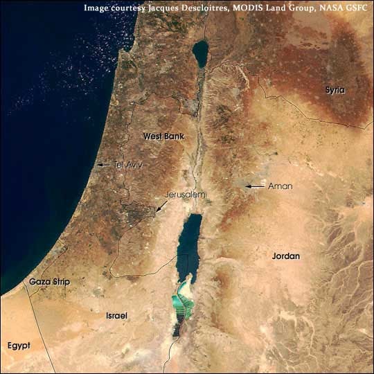 Maps World Map Dead Sea