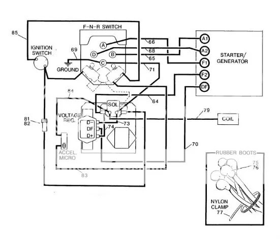 1999 Ezgo Gas Wiring Diagram - 1999 Club Car Wiring Diagram 48 Volt
