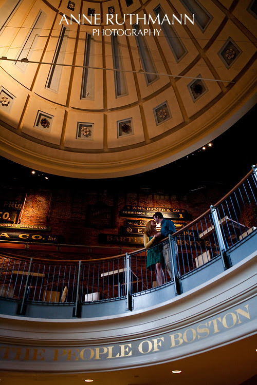 Boston Faneuil Hall Engagement Session