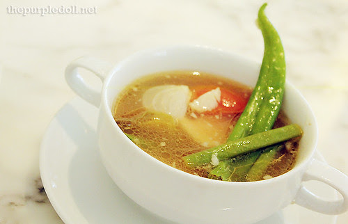Bowl of Sinigang na Ulang