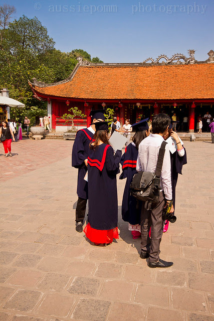 Students in Gowns