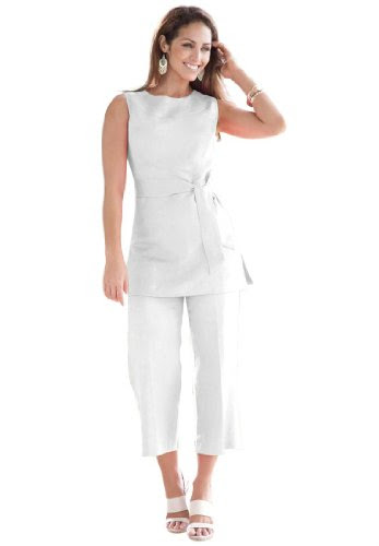 Women Clothing Sets: Valentine's 2013 Jessica London Plus Size Linen ...