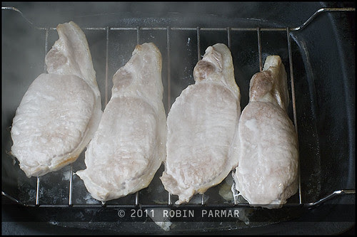 01 pork chops cooking