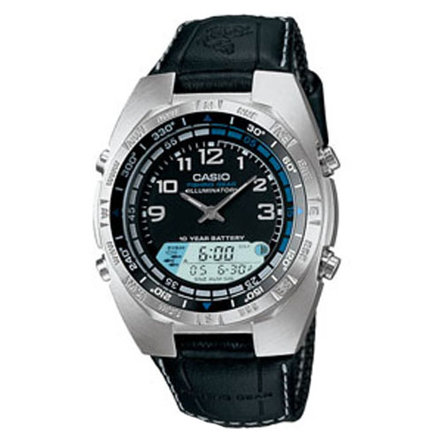casio forester fishing watch