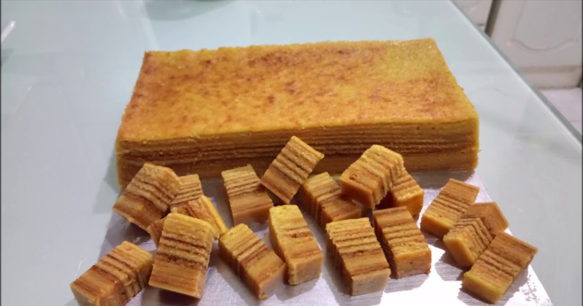 Olahan Resepi kek lapis sarawak kukus - Foody Bloggers