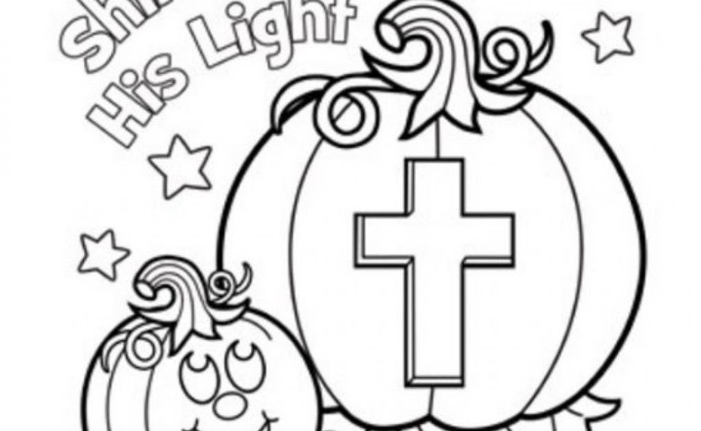 Christian Jack O Lantern Coloring Pages - Richard Fernandez's Coloring