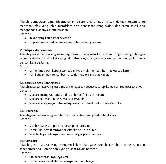 Asonansi Contoh