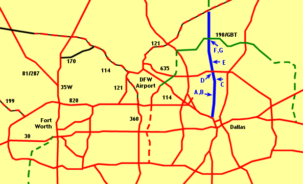 34 Dallas Toll Roads Map - Maps Database Source