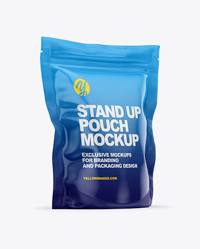 Download Download Glossy Stand Up Pouch Bag Packaging Pouch Mockups Psd 42 39 Mb Yellowimages Mockups