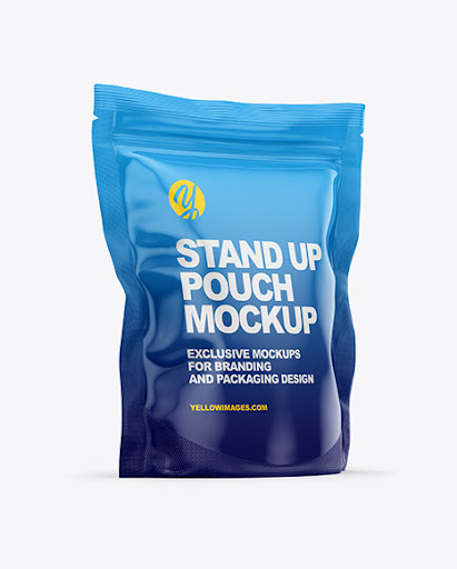 Download Download Glossy Stand Up Pouch Bag Packaging Pouch Mockups Psd 42 39 Mb PSD Mockup Templates