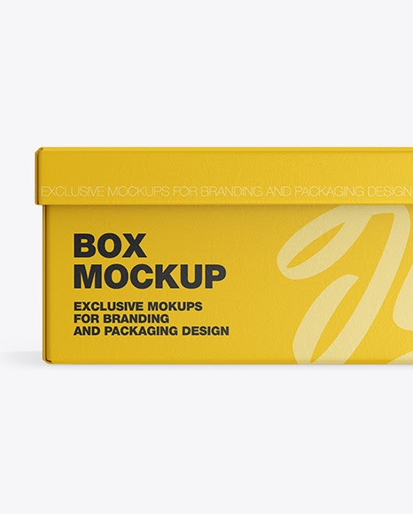 Download Download Yellow Box Mockup PSD - Textured Box Mockup In ...