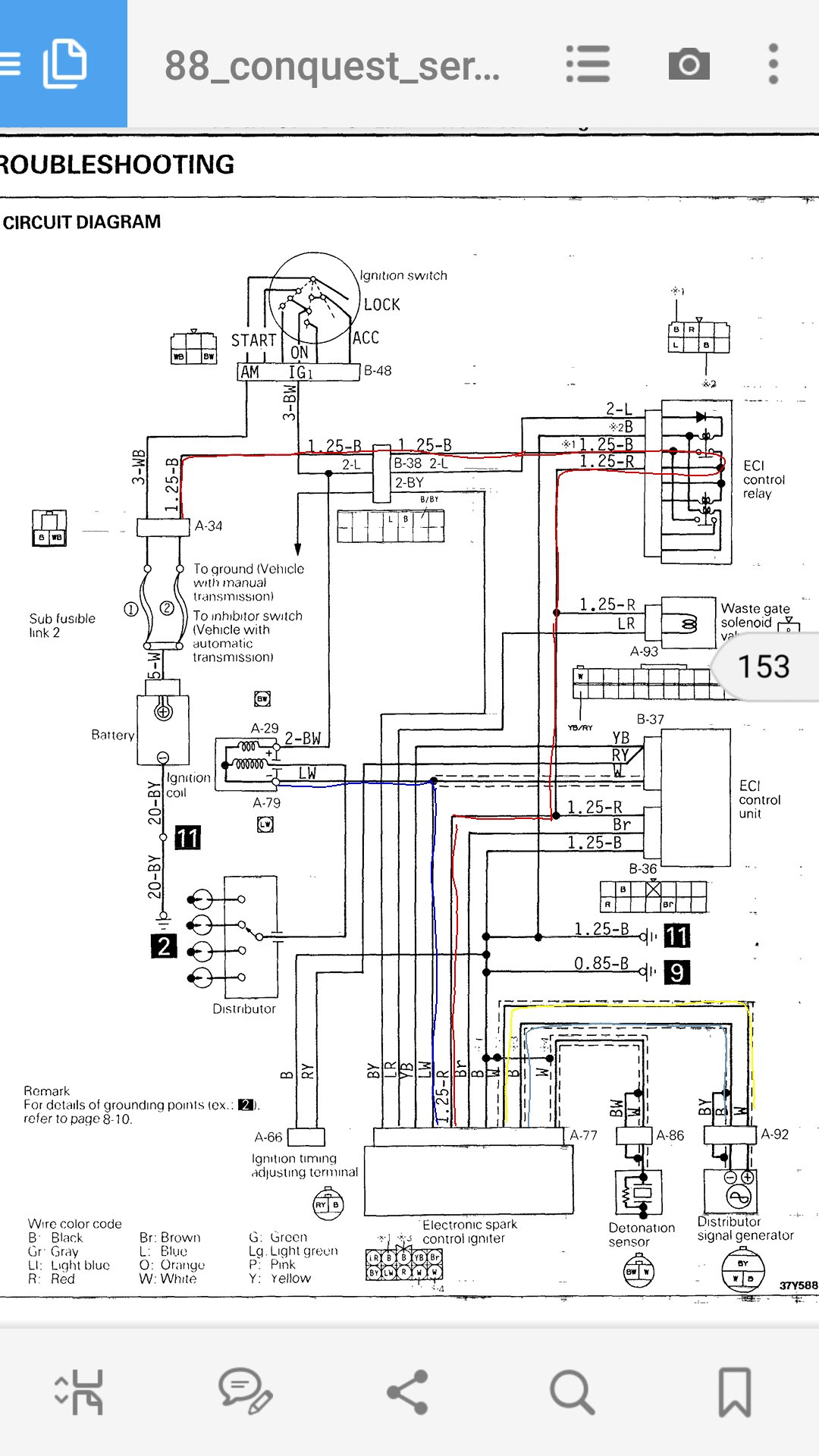 Chrysler Conquest Wiring Diagram - Wiring Diagram