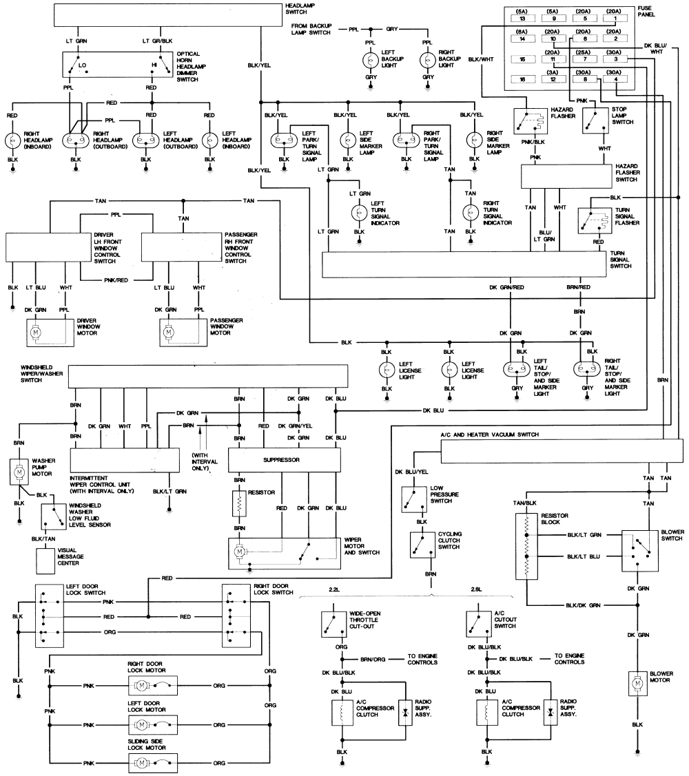 1998 Dodge Grand Caravan Wiring Diagram Wiring Diagrams Database Mass Course Mass Course Pisolagomme It
