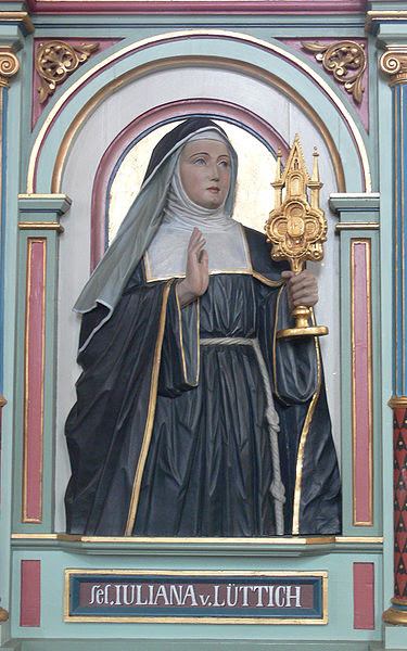 Sainte Julienne de Cornillon, religieuse Augustine († 1258)