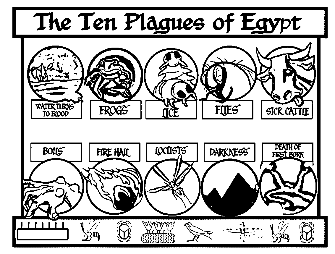 Printable 10 Plagues Of Egypt Bilscreen