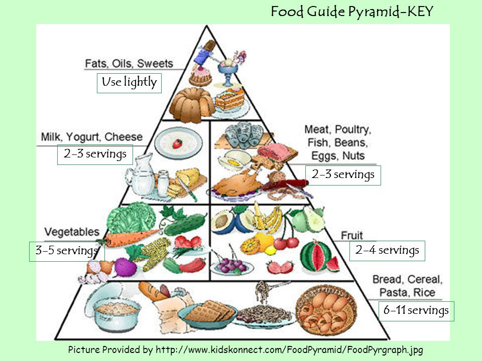 Food Pyramid Pictures And Explanation Of The Food Pyramid | Images and ...