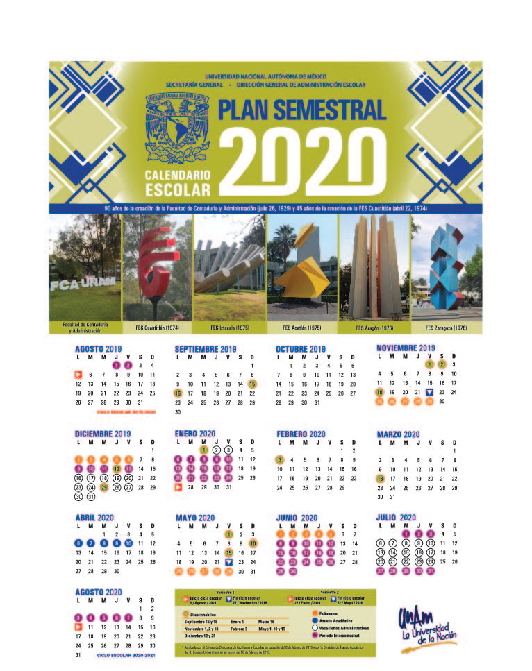 Calendario Escolar 2024 Unam New The Best Review of School Calendar