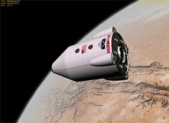 Mars lander from VASIMR Project