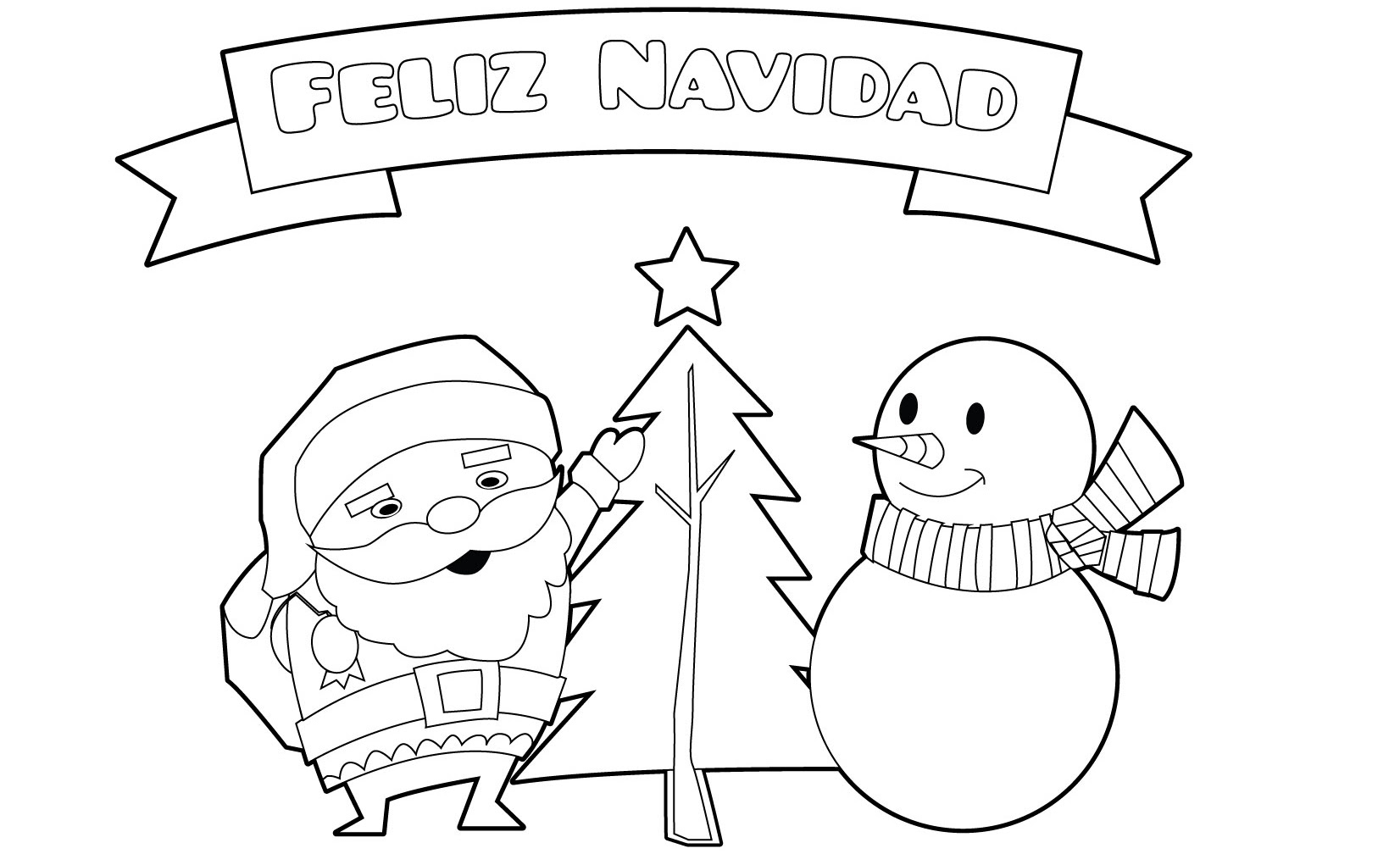 Dibujos de Feliz Navidad para colorear e imprimir, Im\u00e1genes Feliz Navidad Dibujos de Feliz Navidad para colorear e imprimir, Im\u00e1genes Feliz Navidad