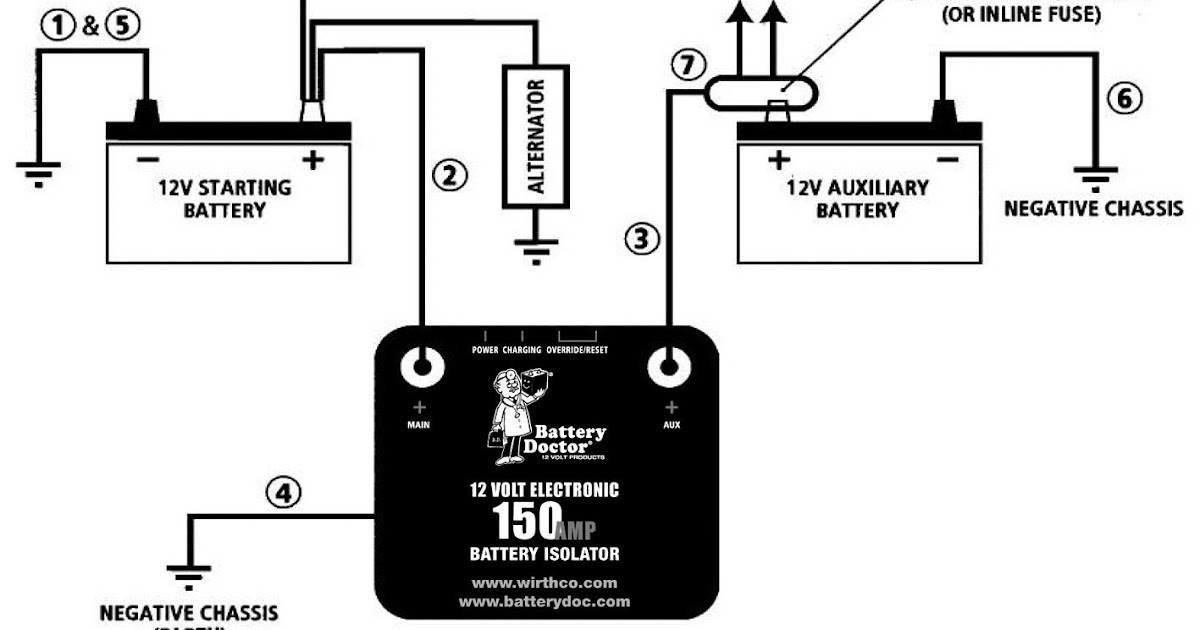 Dual Battery System Wiring Diagram Schematic Show The Mercede - Wiring