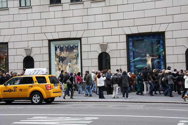escaparates Bergdorf Goodman - NYC dic 2011