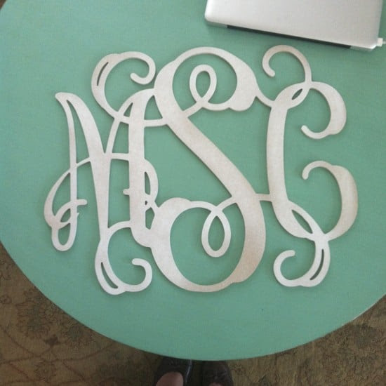 Monograms & Happy Accidents