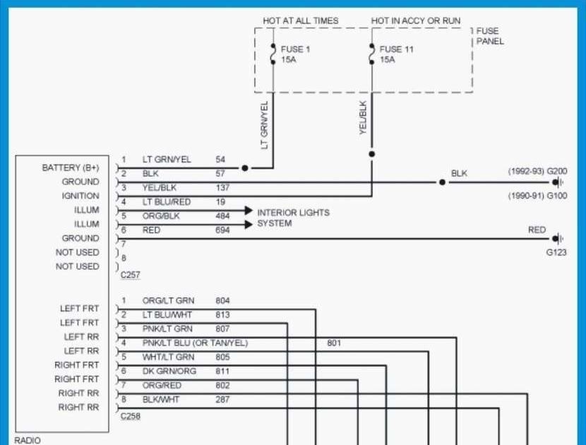 2006 Nissan Xterra Stereo Wiring Diagram - Wiring Diagram