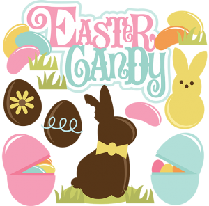 Easter Candy SVG files for cutting machines easter candy svg cut file easter candy cut file for scrapbooking