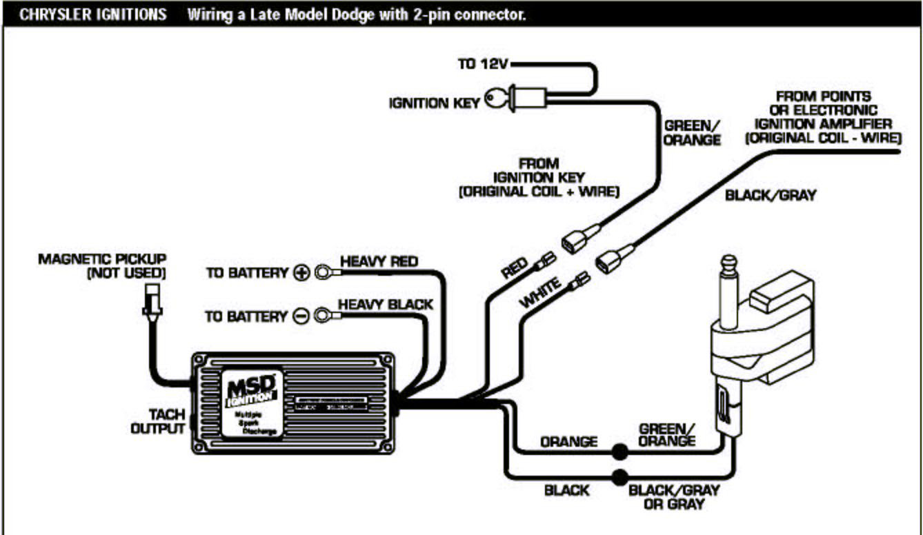 Msd Alternator Wiring Diagram - Wiring Diagram