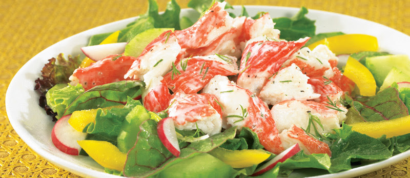 Imitation Crab Seafood Salad Recipe : Copycat Golden Corral Crab Salad