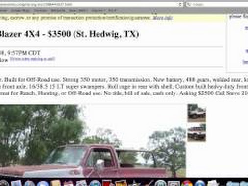 Craigslist San Antonio Used Cars For Sale By Owner – Local Prices With San…