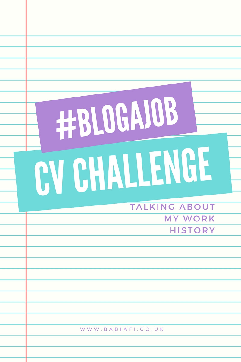 #BlogaJob CV Challenge