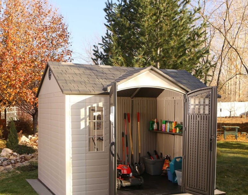 Lifetime Shed 10X8 / Lifetime Storage Shed Brighton 60001 Side Entry