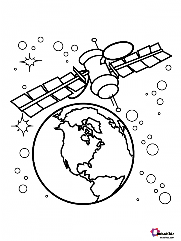 Earth Coloring Page - Coloring Page Book Free Download